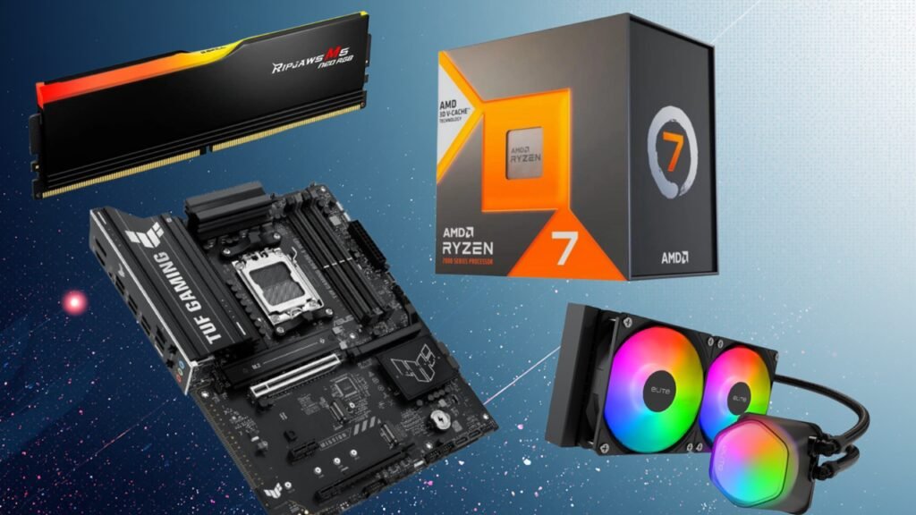 AMD AM5 gaming bundle: Grab $568 AM5 Gaming Rig: Ryzen 7, DDR5, Free AIO
