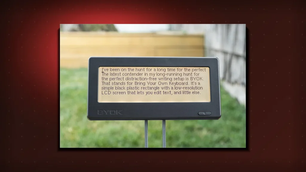 BYOK writing gadget: BYOK Unleashes Scriptable Extensions, Turning Minimalist Keyboard into a Power Tool