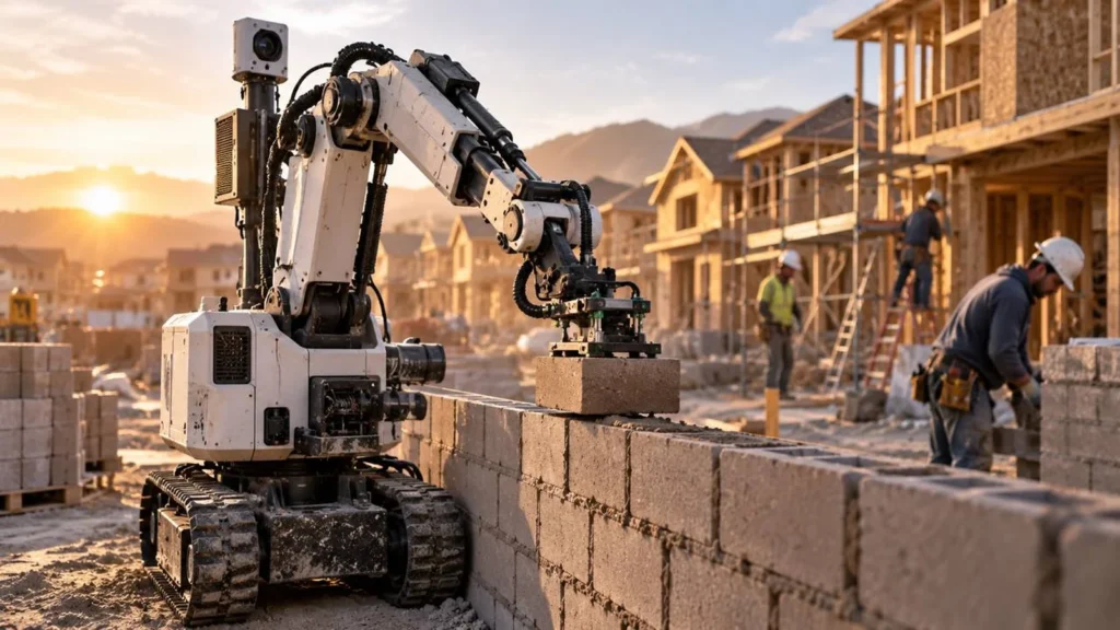 Construction Robots: Robots Build Homes, But Humanoid Builders Remain a Long Shot