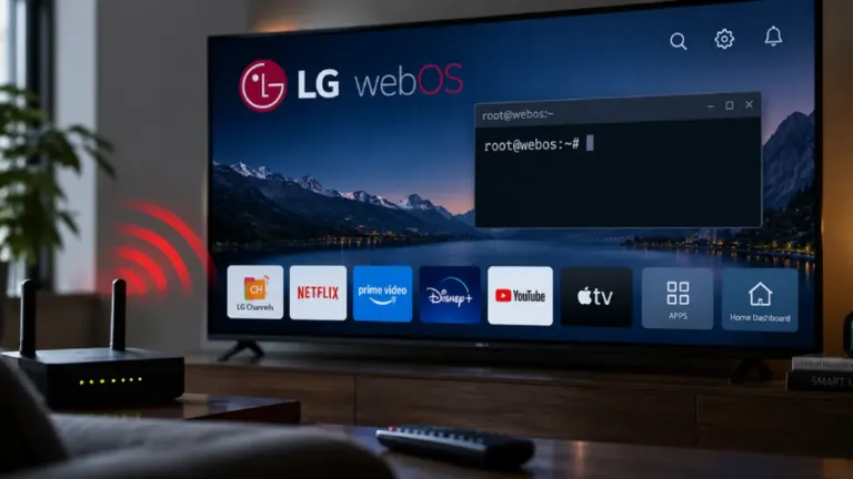 LG Smart TV security vulnerability: LG TVs Exposed to Root Takeover via Local Network